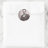 Autocollant Abraham lincoln (Sac)