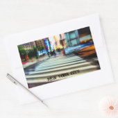 Autocollant Abstrait de rue NYC (Enveloppe)