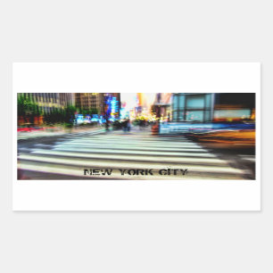 Autocollant Abstrait de rue NYC