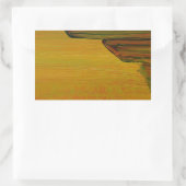 Autocollant Abstrait jaune (Sac)