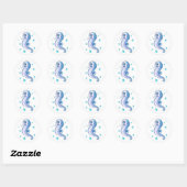 Autocollant adorable Baby Seahorse (Feuille)