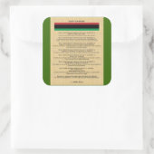 Autocollant AfriMex Urbano Kwanzaa Series 4 (Sac)