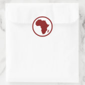 Autocollant Afrique (Sac)