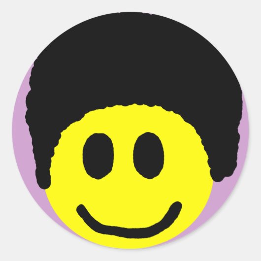 Autocollant Afro (Devant)