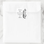 Autocollant Alice Curiouser (Sac)
