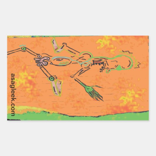 Autocollant Alien (Devant)