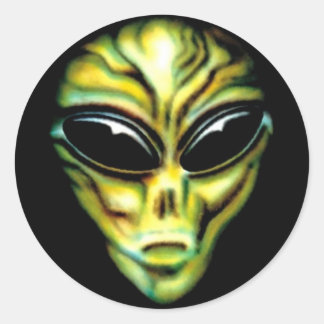 Autocollant Alien