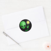 Autocollant Alien (Enveloppe)