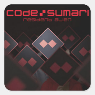 Autocollant Alien résident