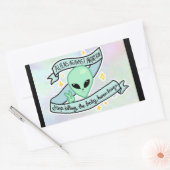 Autocollant Aliens contre l'avortement (Enveloppe)