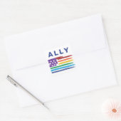 Autocollant Ally Artistic Rainbow (Enveloppe)