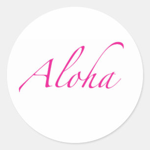 Autocollant Aloha
