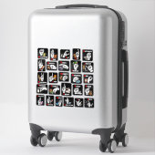 Autocollant Alphabet Animaux en LSF – Éducatif et (Sur valise)