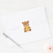 Autocollant Alphabet – B avec Ours (Enveloppe)