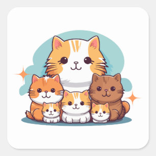 Autocollant Amateur de Chat Esthétique parfaite