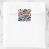 Autocollant ambiance 80's (Sac)