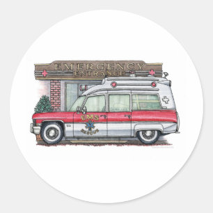 Autocollant ambulance