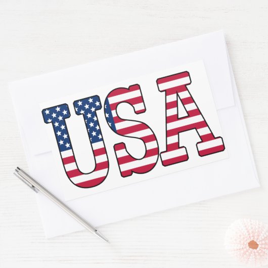 Autocollant américain (Enveloppe)