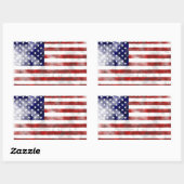 Autocollant américain (Feuille)