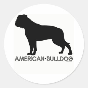 Autocollant américain Bulldog