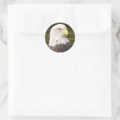 Autocollant américain d'aigle chauve (Sac)