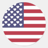 Autocollant American Flag (Devant)