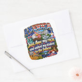 autocollant Amérique (Enveloppe)