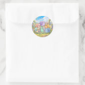 Autocollant Amis Escargots Mignons (Sac)