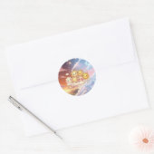 Autocollant Amis Soleil Mignon (Enveloppe)