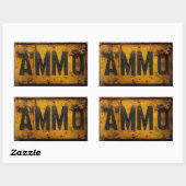 Autocollant AMMO (Feuille)