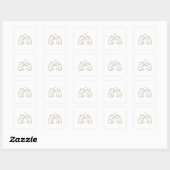 Autocollant Amour de Chien (Feuille)