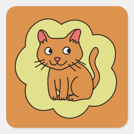 Autocollant Amoureux de Chat Gras | parfaite | par (Devant)