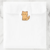 autocollant amoureux des chats (Sac)