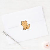 autocollant amoureux des chats (Enveloppe)