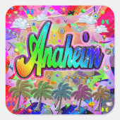 Autocollant Anaheim Vista Express (Devant)