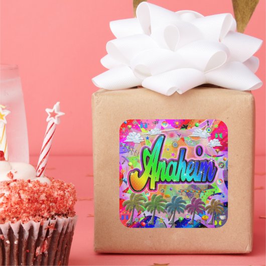 Autocollant Anaheim Vista Express (Fête)