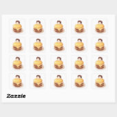 Autocollant Anime adorable (Feuille)