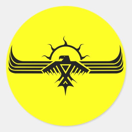 Autocollant Anishinabek Thunderbird V3 (Devant)
