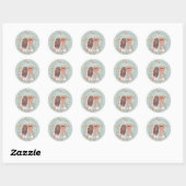 Autocollant Anne des Pignons Verts Esprit apparent (Feuille)