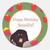 Autocollant Anniversaire de enfant (Devant)