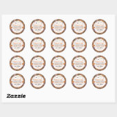 Autocollant Anniversaire Halloween Effrayant (Feuille)