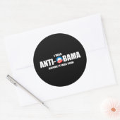 Autocollant anti-Obama - J'étais anti-Obama avant (Enveloppe)
