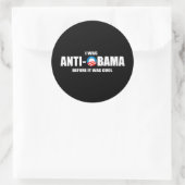 Autocollant anti-Obama - J'étais anti-Obama avant (Sac)