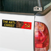 autocollant anti-Obama "L'Anti-Christ" (Sur camion)