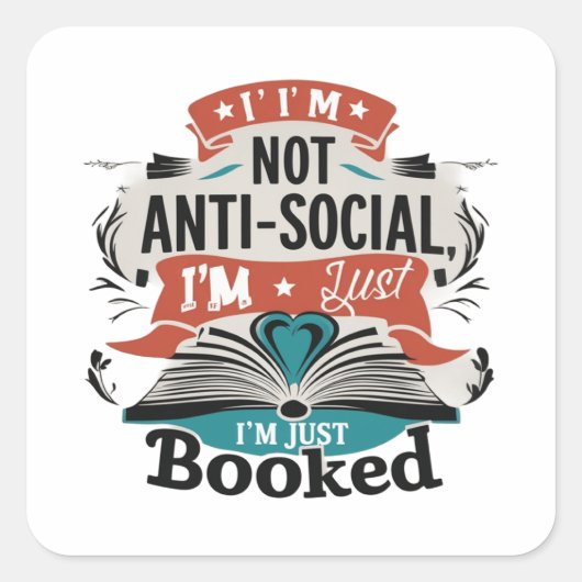 Autocollant anti-social (Devant)