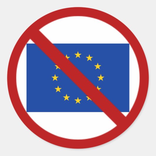 Autocollant anti-UE (Devant)