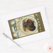 Autocollant antique de thanksgiving de Clapsaddle (Enveloppe)