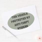 Autocollant antivol (Enveloppe)