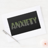 Autocollant Anxiété Ver 1 (Enveloppe)
