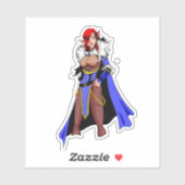 Autocollant Apple (Feuille)